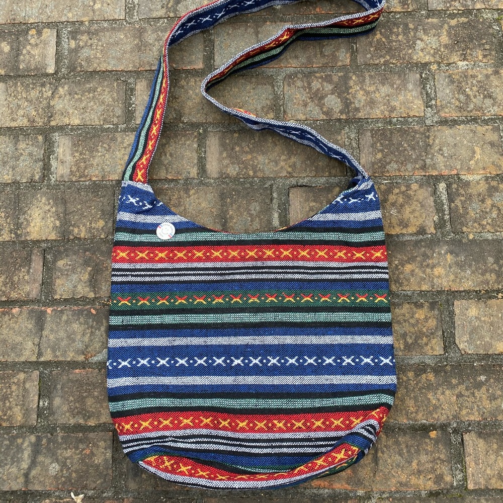 Baja Bag Slouch Purse Hippy Festival Cross Body